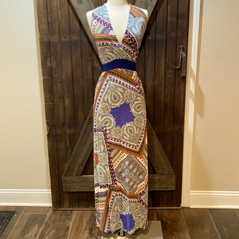 Paisley Print Maxi